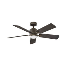 Load image into Gallery viewer, Afton Led Ceiling Fan in Metallic Matte Bronze.
