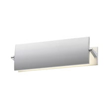 Load image into Gallery viewer, Aileron™ LED Wall Light in Small/Bright Satin Aluminum.
