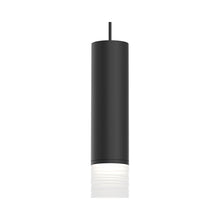 Load image into Gallery viewer, ALC™ LED Pendant Light (Etched Ribbon Glass Trim/3 Inch).
