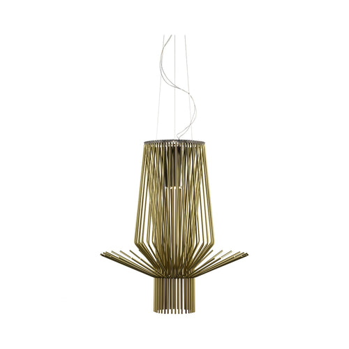 Allegretto Assai Suspension Light in Gold.