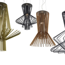 Load image into Gallery viewer, Allegretto Ritmico Suspension Light in multicolor.
