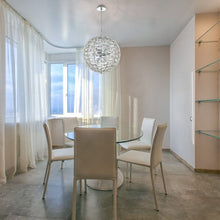 Load image into Gallery viewer, Alta Orb Pendant Light in living room.
