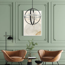 Load image into Gallery viewer, Angelo Pendant Light in living room.
