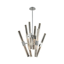 Load image into Gallery viewer, Apollo LED Convergent Chandelier in Polished Chrome.
