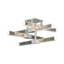 Load image into Gallery viewer, Apollo LED Flush Mount Ceiling Light in Polished Chrome.
