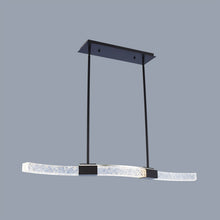 Load image into Gallery viewer, Athena LED Linear Pendant Light in Detail.
