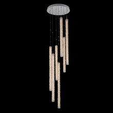 Load image into Gallery viewer, Lina LED Foyer Pendant Light in Detail.
