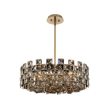 Load image into Gallery viewer, Piazze Pendant Light in Brushed Champagne Gold (Medium).
