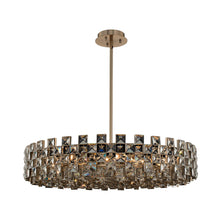 Load image into Gallery viewer, Piazze Pendant Light in Brushed Champagne Gold (Large).
