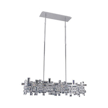 Load image into Gallery viewer, Vermeer Linear Pendant Light in Polished Chrome (6-Light).
