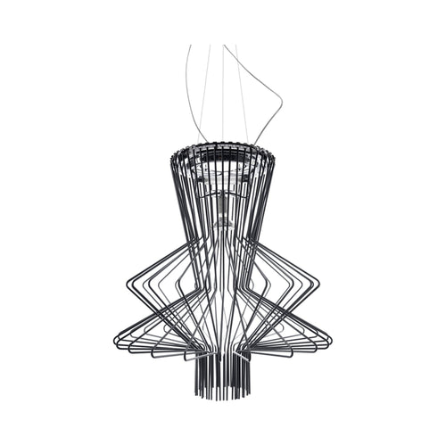Allegro Ritmico Suspension Light in Black.