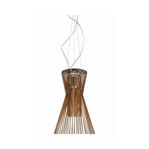 Allegro Vivace Suspension Light in Brown.