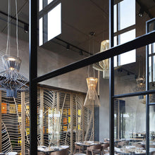 Load image into Gallery viewer, Allegro Vivace Suspension Light in dining room.
