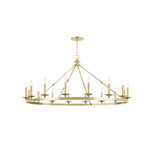 Load image into Gallery viewer, Allendale Chandelier in 16-Light/Aged Brass.
