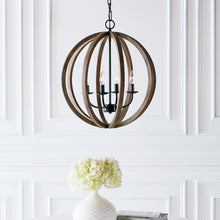 Load image into Gallery viewer, Allier Pendant Light in living room.
