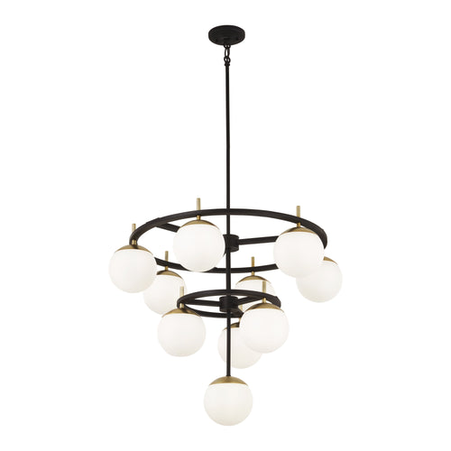 Alluria Chandelier in Weathered Black.