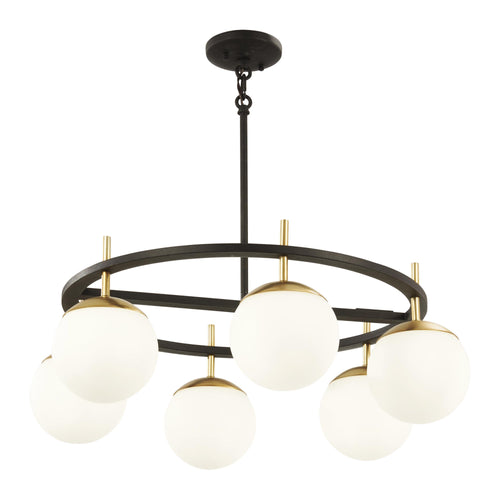 Alluria Pendant Light in Weathered Black.