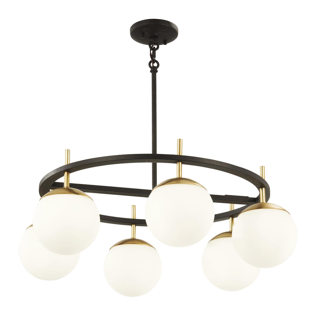 Alluria Pendant Light in Weathered Black.