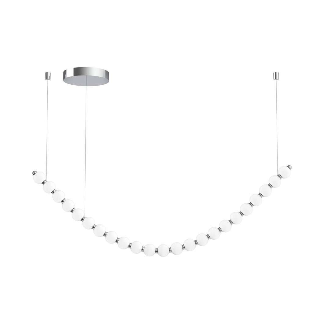 Akoya LED Linear Pendant Light in 79-Inch.