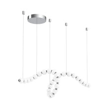 Load image into Gallery viewer, Akoya LED Linear Pendant Light in Detail.

