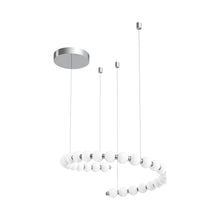 Load image into Gallery viewer, Akoya LED Linear Pendant Light in Detail.
