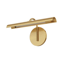 Load image into Gallery viewer, Astrid LED Picture Light in Vintage Brass.
