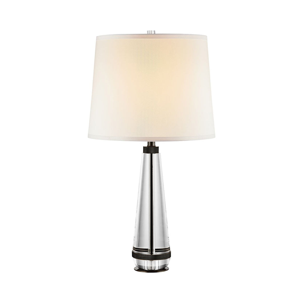 Calista Table Lamp in Urban Bronze.
