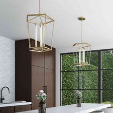 Load image into Gallery viewer, Delphine LED Pendant Light in kitchen.

