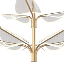 Load image into Gallery viewer, Flora LED Chandelier in Detail.
