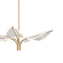 Load image into Gallery viewer, Flora LED Pendant Light in Detail.
