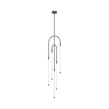 Load image into Gallery viewer, Honour LED Multi Light Pendant Light in Urban Bronze.
