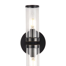 Load image into Gallery viewer, Revolve Bath Double Wall Light in Detail.
