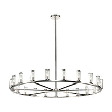 Load image into Gallery viewer, Revolve Chandelier in 21-Light/6.63-Inch/Polished Nickel.
