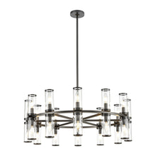 Load image into Gallery viewer, Revolve Chandelier in 24-Light/12.63-Inch/Urban Bronze.
