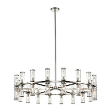 Load image into Gallery viewer, Revolve Chandelier in 36-Light/12.63-Inch/Polished Nickel.
