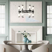 Load image into Gallery viewer, Revolve Chandelier in Living Room.
