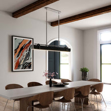 Load image into Gallery viewer, Valise LED Linear Pendant Light in dining room..
