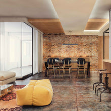 Load image into Gallery viewer, Valise LED Linear Pendant Light in Dining Room.
