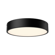 Load image into Gallery viewer, Adelaide LED Flush Mount Ceiling Light in Matte Black (Small).
