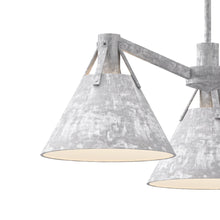 Load image into Gallery viewer, Archer Chandelier in Detail.
