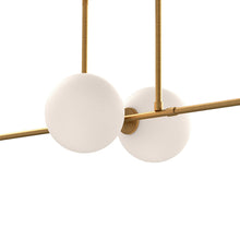 Load image into Gallery viewer, Cassia Linear Pendant Light in Detail.
