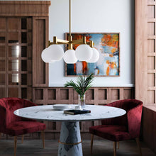 Load image into Gallery viewer, Castilla Chandelier in living room.
