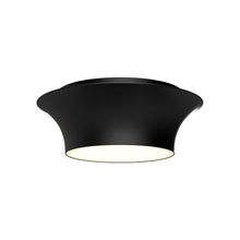 Load image into Gallery viewer, Emiko Flush Mount Ceiling Light in Matte Black (Small).
