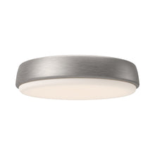 Load image into Gallery viewer, Laval LED Flush Mount Ceiling Light in Brushed Nickel (Medium).
