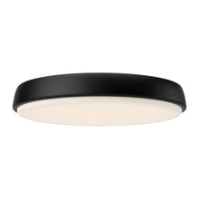 Load image into Gallery viewer, Laval LED Flush Mount Ceiling Light in Matte Black (Large).
