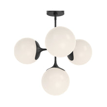 Load image into Gallery viewer, Nouveau Chandelier in Detail.
