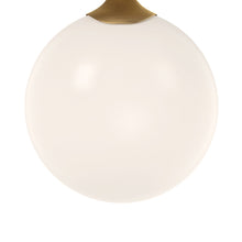 Load image into Gallery viewer, Nouveau Flush Mount Ceiling Light in Detail.

