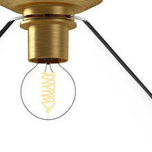 Load image into Gallery viewer, Salem Flush Mount Ceiling Light in Detail.
