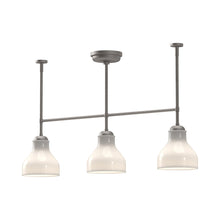 Load image into Gallery viewer, Westlake Linear Pendant Light in Brushed Nickel.
