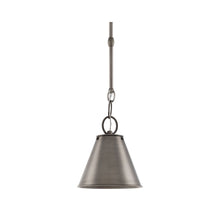 Load image into Gallery viewer, Altamont Pendant Light in Metal/8-Inch/Historic Nickel.
